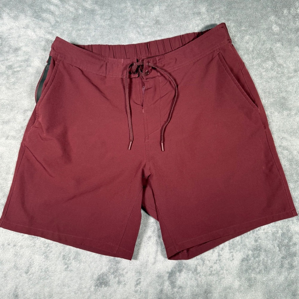 Ten Thousand Shorts Mens Size L (33") Burgundy The Foundation Short Unlined